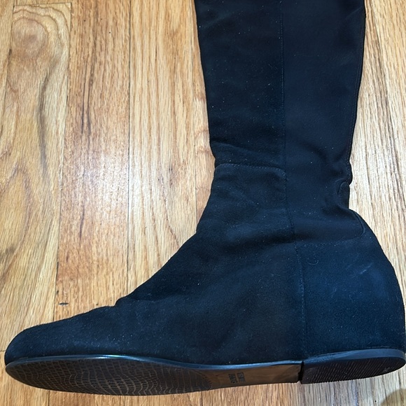 Beautiful suede Stuart weitzman wedge heal black - Picture 6 of 15